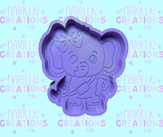 Boujee Elephant Freshie Silicone Mold