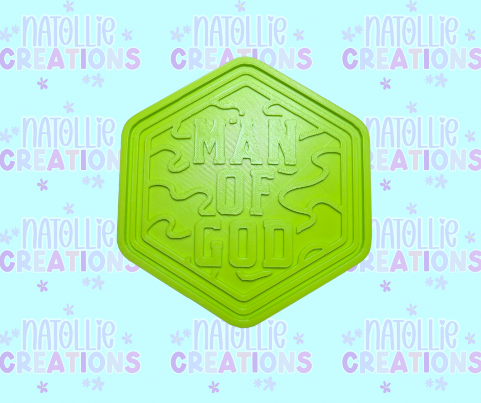 Man Of God Insert Freshie Silicone Mold