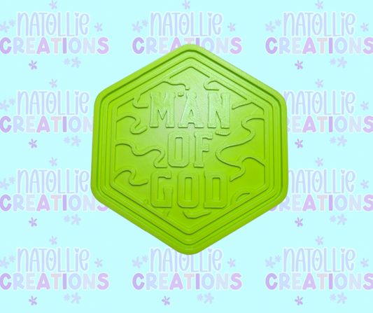 Man Of God Insert Freshie Silicone Mold