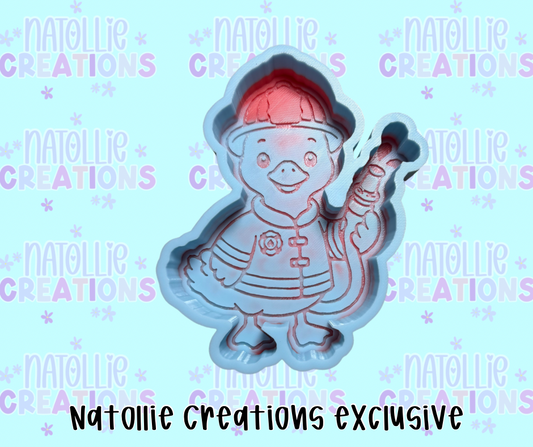 Firefighter Goose Freshie Silicone Mold
