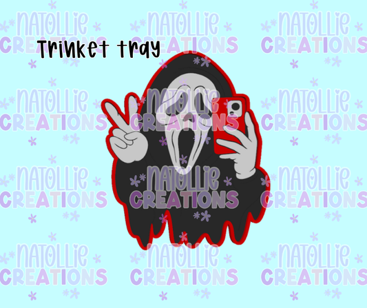 Peace Ghost Face Trinket Tray