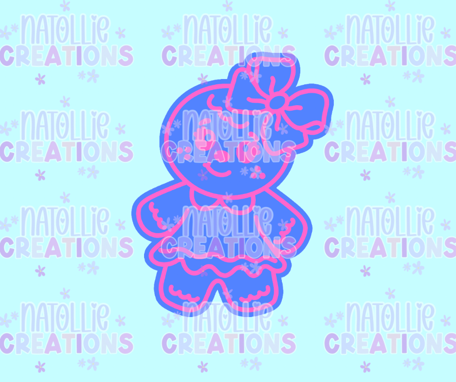 Groovy Gingerbread Freshie Silicone Mold