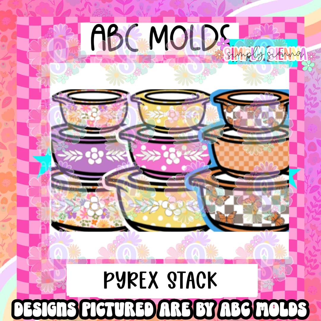 Pyrex Stack - ABC MOLDS
