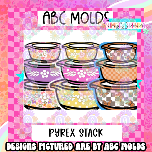 Pyrex Stack - ABC MOLDS