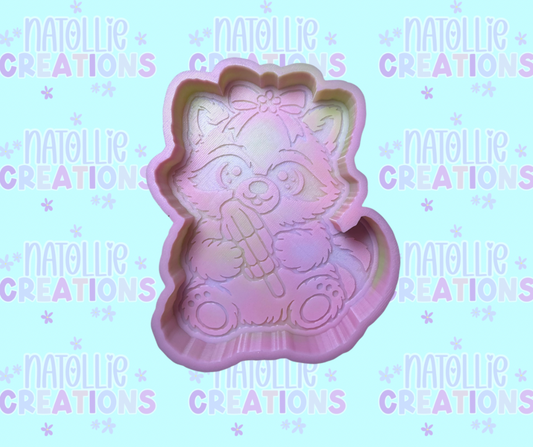 Bomb Pop Raccoon Freshie Silicone Mold