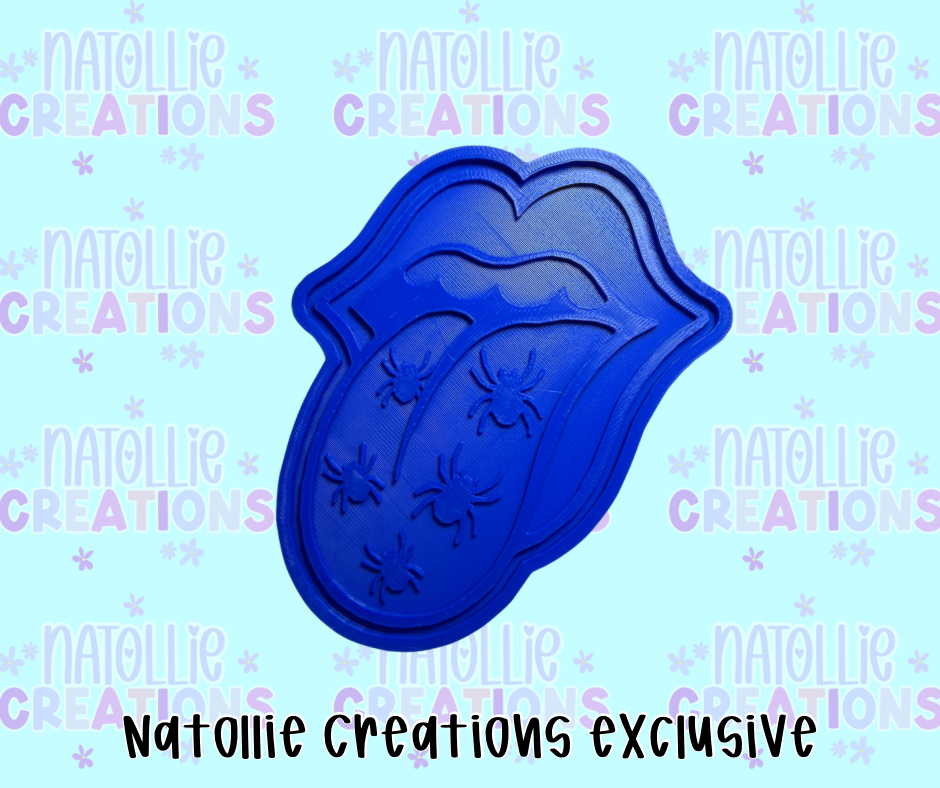 Spider Tongue Insert Freshie Silicone Mold