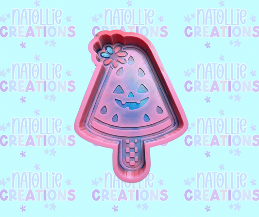 Spooky Watermelon Popsicle Freshie Silicone Mold