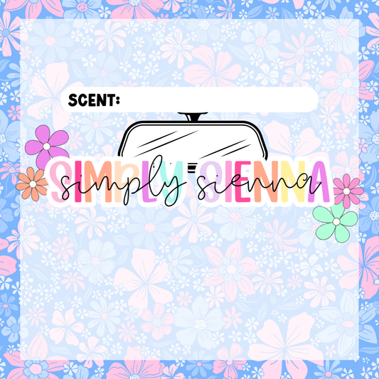 BLUE AND PINK FLORAL Bag Inserts