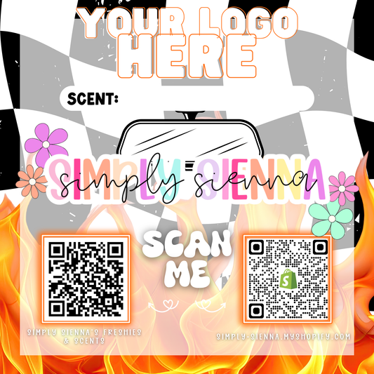 CHECKER & FLAMES Bag Inserts