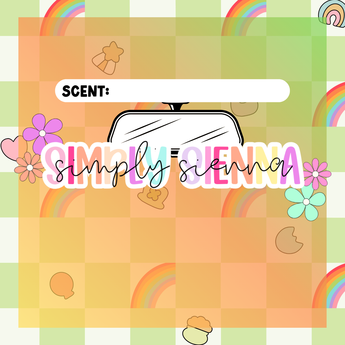 CHECKERED CHARMS Bag Inserts - ST PATTY