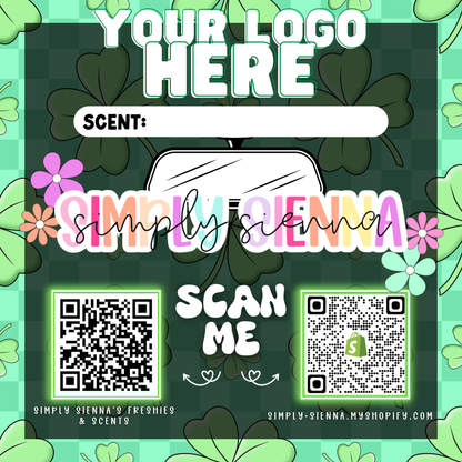 CHECKERED CLOVER Bag Inserts - ST PATTY