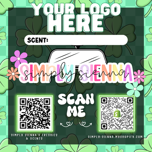 CHECKERED CLOVER Bag Inserts - ST PATTY