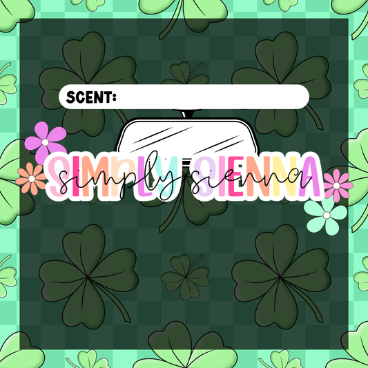 CHECKERED CLOVER Bag Inserts - ST PATTY