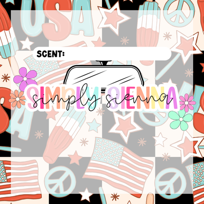 CHECKERED USA Bag Inserts - PATRIOTIC