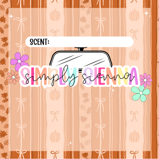 Coquette Pumpkins Bag Inserts