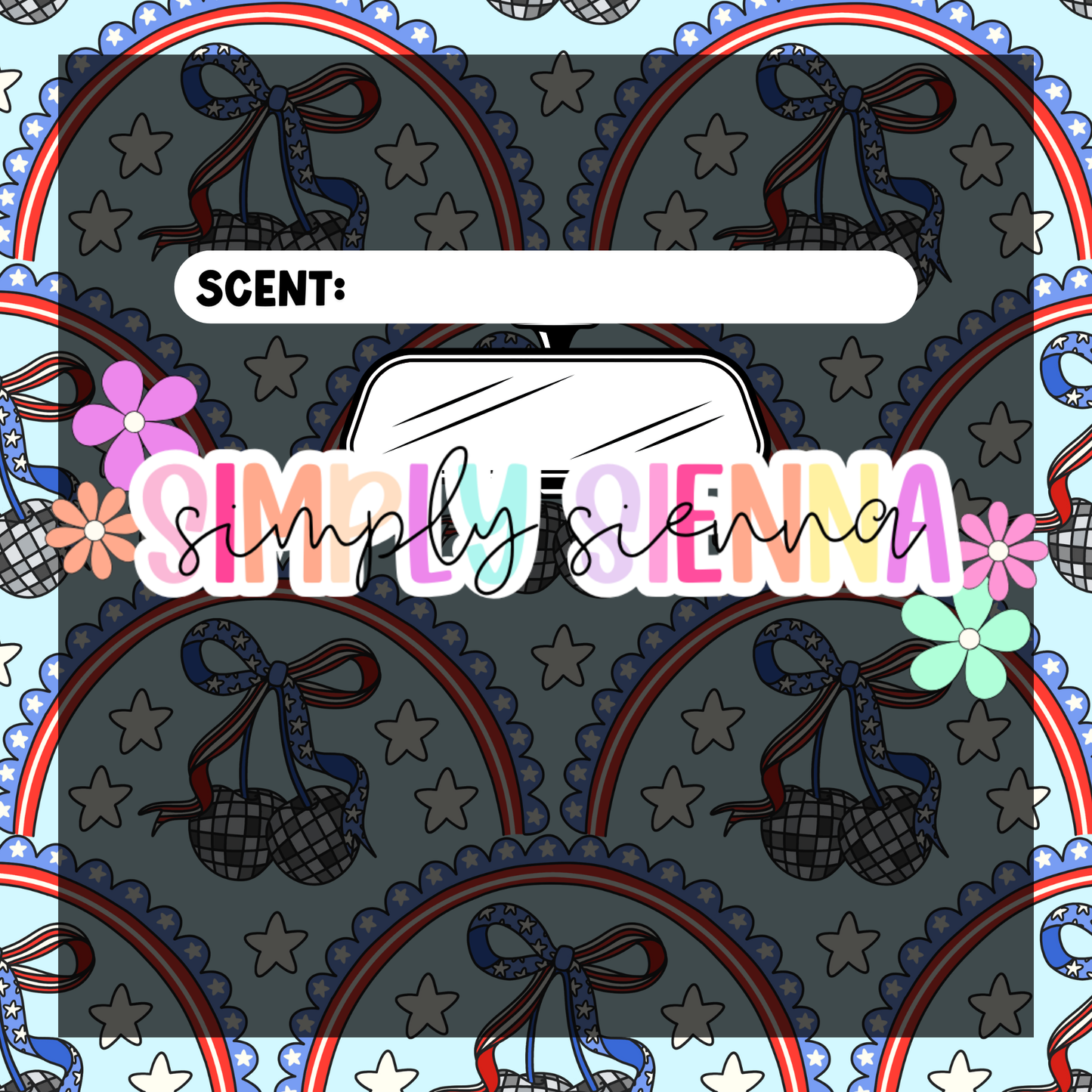 DISCO CHERRIES Bag Inserts - PATRIOTIC