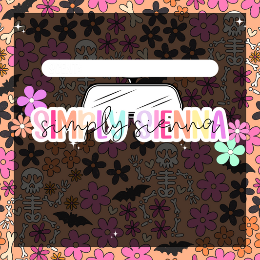 Floral Skeletons Bag Inserts