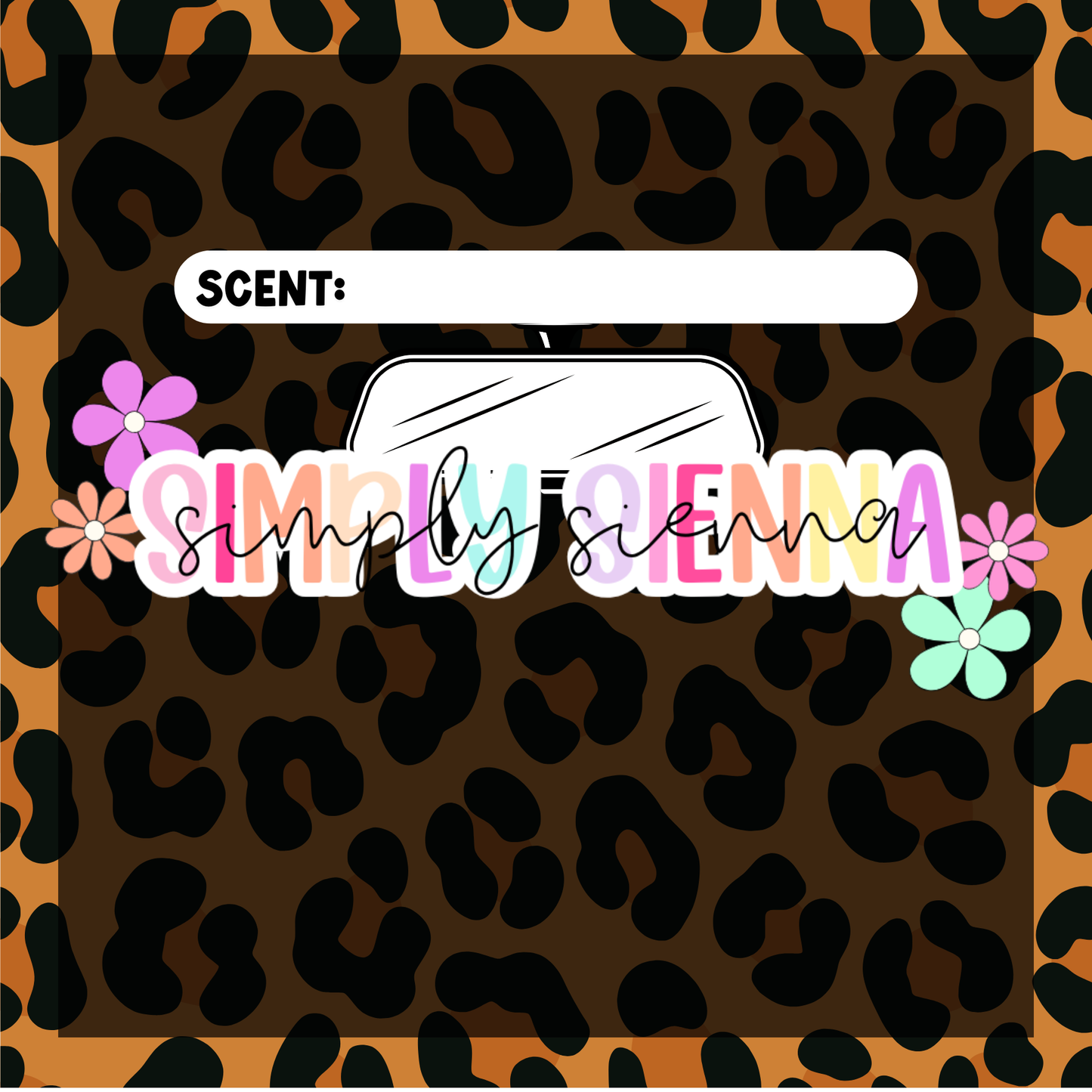 BROWN LEOPARD Bag Inserts