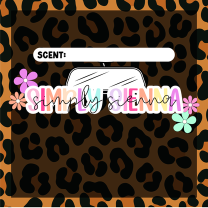 BROWN LEOPARD Bag Inserts