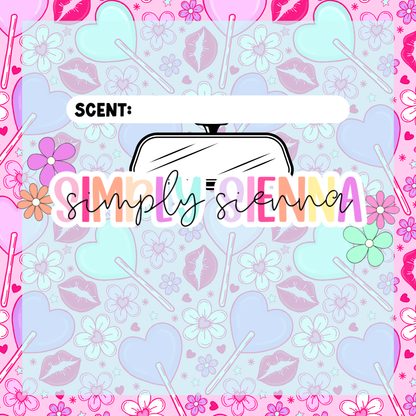 LIPS & LOLLIPOPS Bag Inserts - VALENTINE