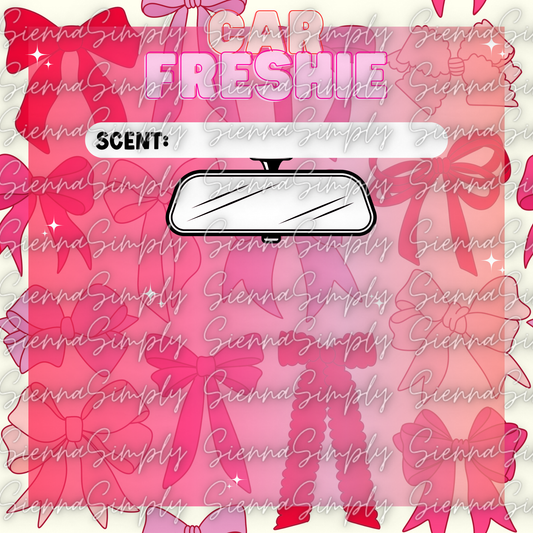 Pink Coquette Bag Inserts