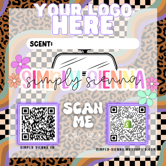 RETRO CHECKER & LEOPARD Bag Inserts