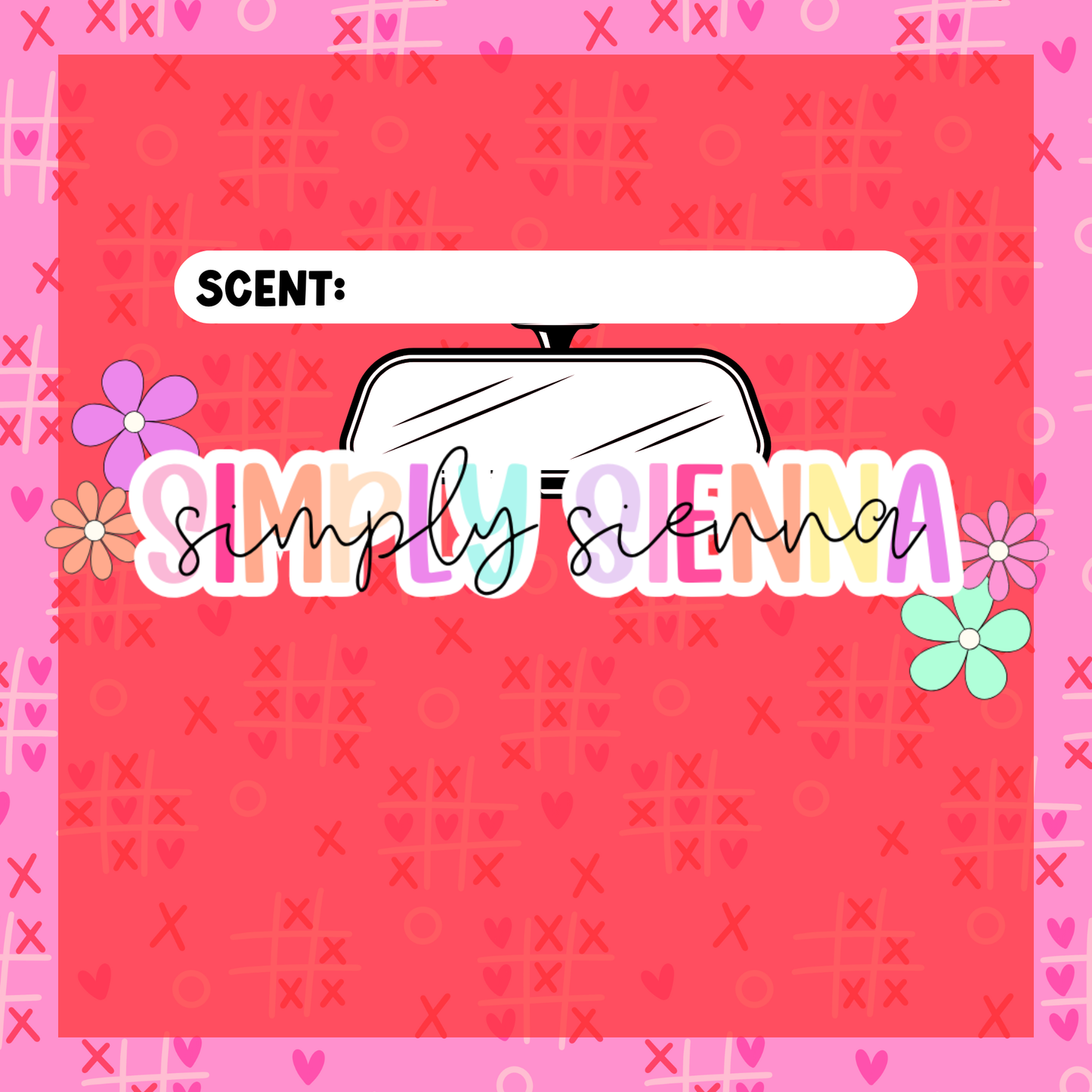 TIC TAC TOE Bag Inserts - VALENTINE