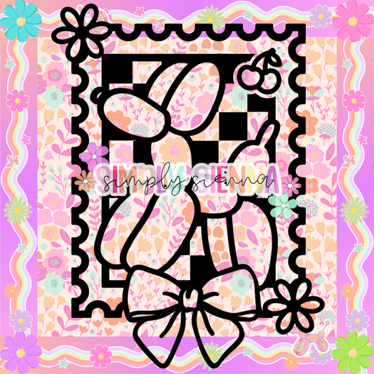Balloon Dog Stamp PNG
