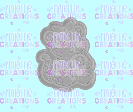 8 Ball Leopard Freshie Silicone Mold