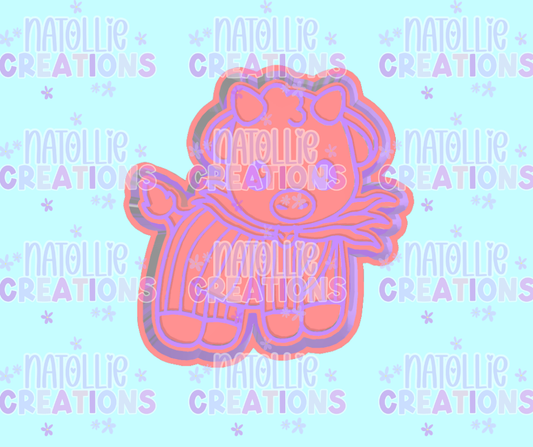 Jack Cutie Cow Freshie Silicone Mold