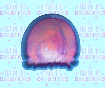 Teacher Rainbow Freshie Silicone Mold