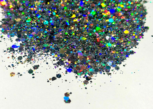 It’s Electric Holographic Chunky Mix Glitter