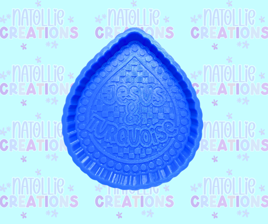 Jesus & Turquoise Freshie Silicone Mold