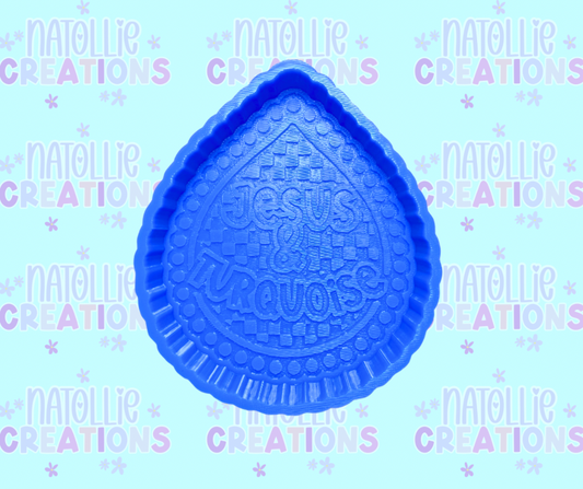 Jesus & Turquoise Freshie Silicone Mold