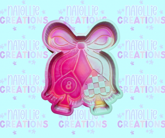 8 Spade Cherry Freshie Silicone Mold