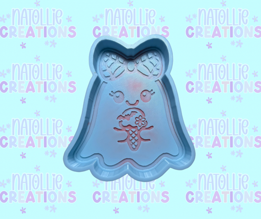 Ice Cream Ghost Freshie Silicone Mold