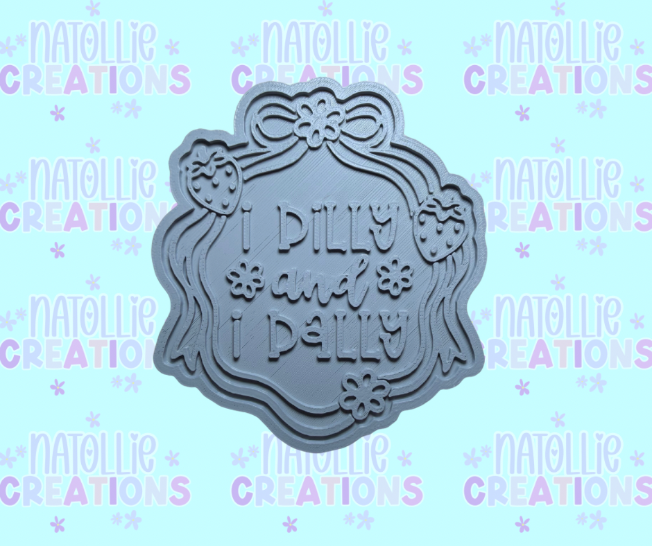 I Dilly & I Dally Insert Freshie Silicone Mold