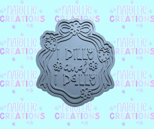 I Dilly & I Dally Insert Freshie Silicone Mold