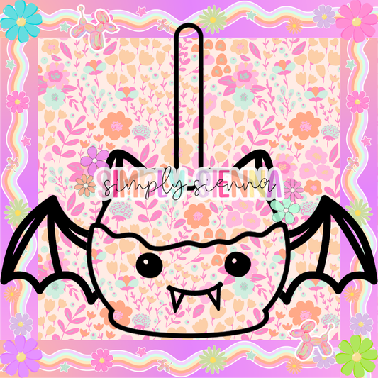 Candy Apple Bat PNG