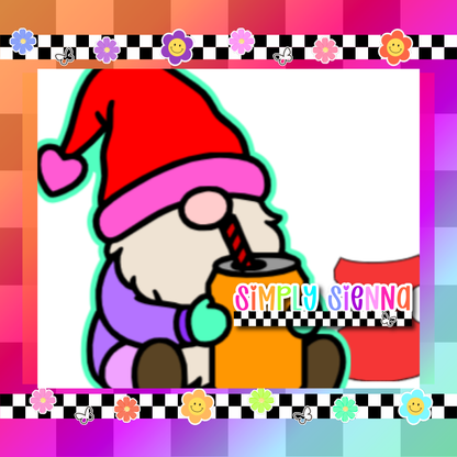 Gnome With Can - NATOLLIE CREATIONS