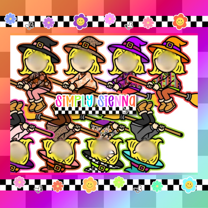 Lizzie On Broomstick - BEES BOUTIQUE