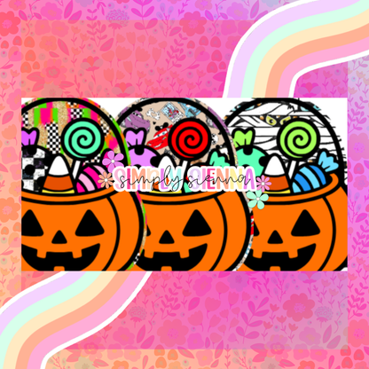 Candy Halloween Bucket - NATOLLIE CREATIONS
