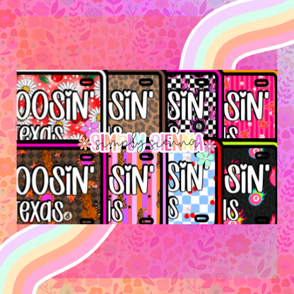 Rectangle Blank - Choosin Texas - NATOLLIE CREATIONS