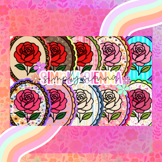 Rose Frame - LOVE PRAY FRESHIES