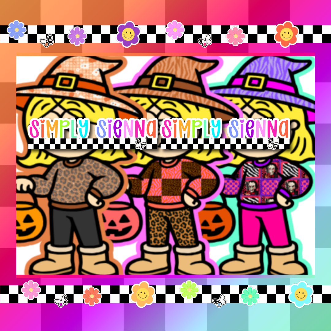 Trick Or Treat Lizzie - NATOLLIE CREATIONS