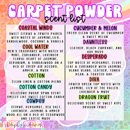 16oz Carpet Powder