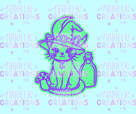 Preppy Halloween Kitty Freshie Silicone Mold