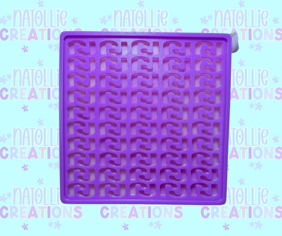 Candy Cane Wax Scoops Melt Freshie Silicone Mold