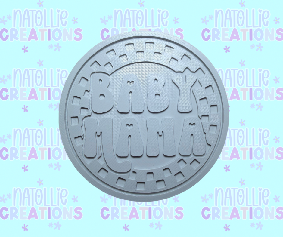 Baby Mama Insert Freshie Silicone Mold