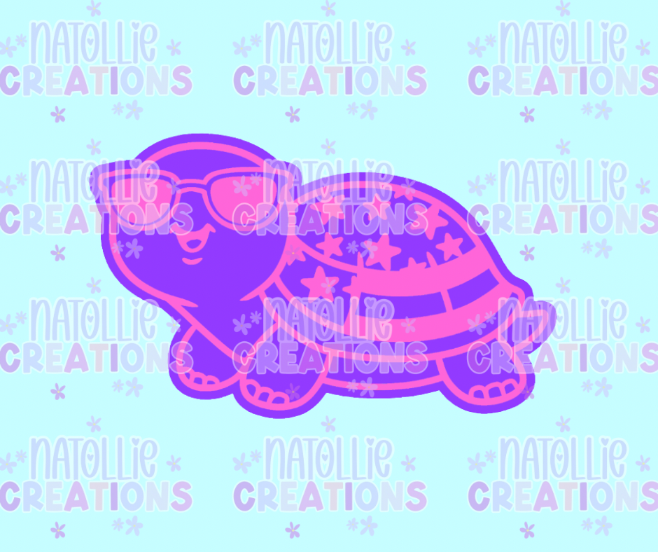 Patriotic Turtle Freshie Silicone Mold